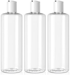 Bar5F bouteilles plastiques transparentes 16 oz prêtes à ranger shampoing et crèmes.