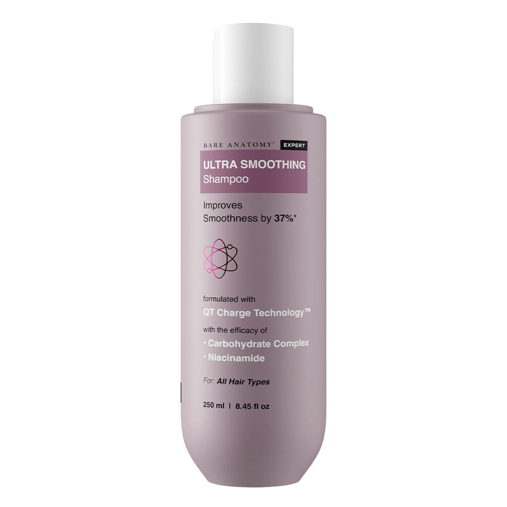 Bare Anatomy Shampoing Ultra Lissage – bouteille, lissage durable et douceur