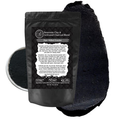 Bare Essentials Living masque visage bentonite et charbon pour pores nets