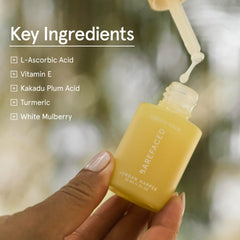 Barefaced Liquid Gold – gouttes sur peau pour une routine matin et soir.