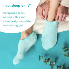 Barefoot Scientist Sleep On It enveloppe gel nourrissant offrant hydratation nocturne.