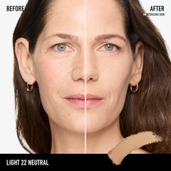 Bareminerals Barepro 24h — poudre-matte-compacte, réduit l apparence des pores visibles.