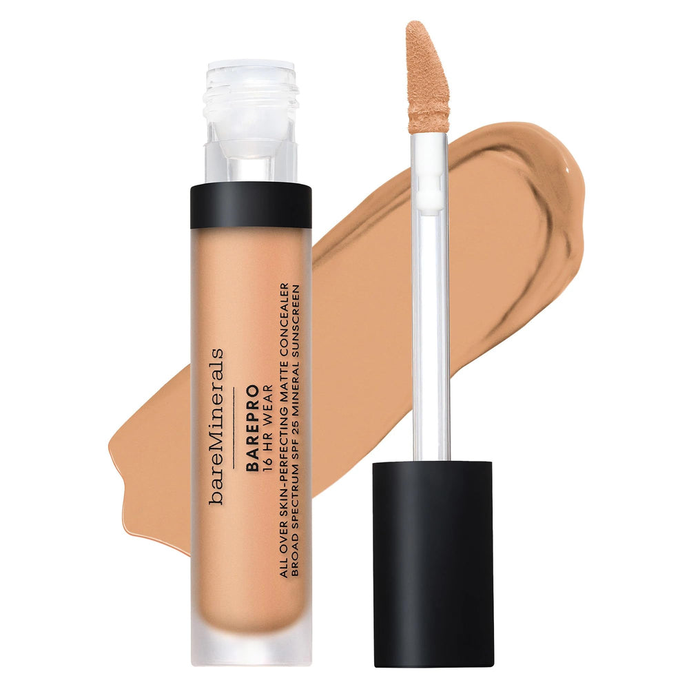 Anti-cernes minéral BAREPRO avec SPF 25 pour une couvrance naturelle au quotidien.