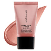 BareMinerals Complexion Rescue Blonzer Kiss of Pink, fini rosé-bronze fluide pour un éclat naturel.
