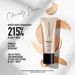 BareMinerals Complexion Rescue SPF 30 minéral protège tout en teintant légèrement.