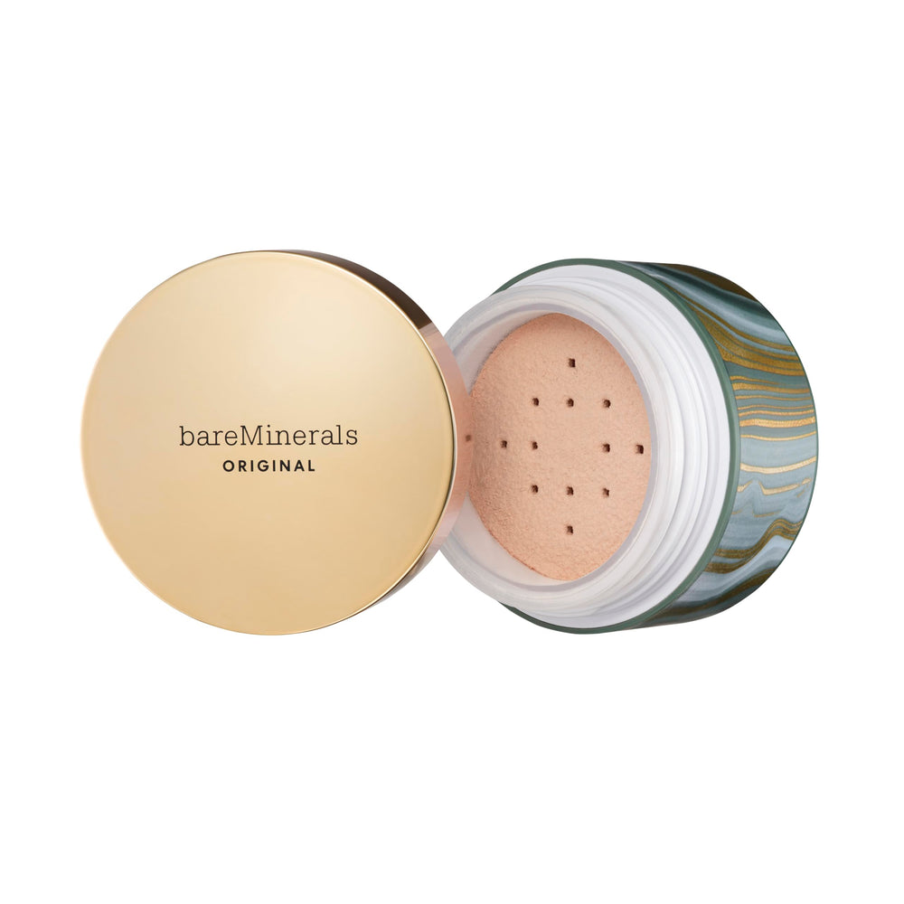 bareMinerals Deluxe Original Poudre Libre SPF15 emballage festif.