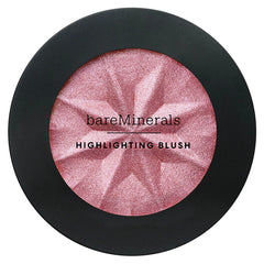 Gen Nude Highlighting Blush Mauve Glow de bareMinerals: effet flou qui estompe les pores.