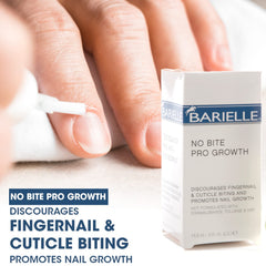 Barielle No Bite Pro Growth – formule hydratante sans nitrocellulose et soins des ongles.