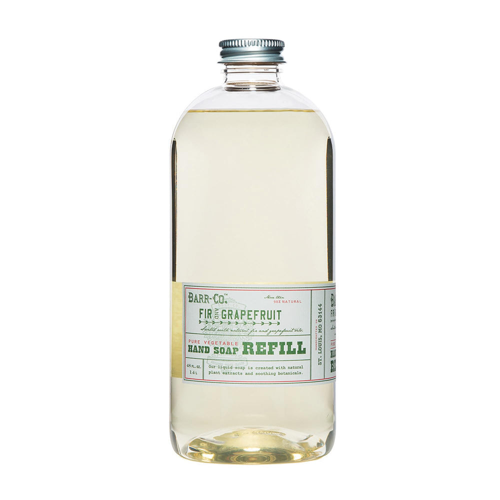 BARR-CO remplissage savon mains citrus balsam pour une utilisation pratique et durable.