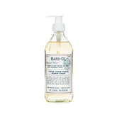 Savon Barr-CO: bouteille affichant avoine et vanille pour hydratation douce.