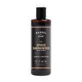 Barrel & Oak 2-en-1 Shampoing Après-shampoing, bouteille pratique.