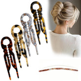 Barrettes Elefutura Prestige anti-derapant et angle courbe offrant un maintien confortable