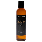 Huile barbe Bask & Lather, application facile pour nourrir et lisser les poils.