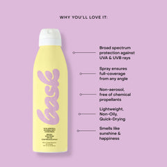 Bask Suncare SPF 50 vanilla coconut scent evokes vacation vibes.