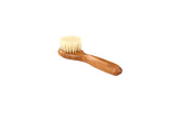 Brosse Bass visage avec manche en bois, nettoyage en douceur.