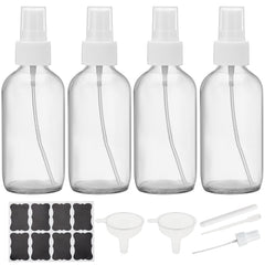 Bastelica bouteille vaporisateur verre clair 4oz prête pour les mélanges faits maison