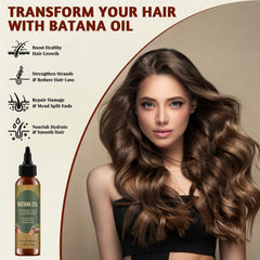 Batana Oil – Formule naturelle avec biotine, soutien possible à la densité capillaire.