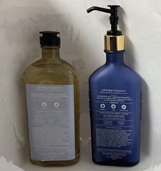 Gel douche Bath & Body Works Aromathérapie Sommeil Lavande Vanille, mousse riche et apaisante.