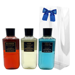 Bourbon Bath & Body Works bouteille affichant des notes boisées et épicées pour l homme actif.
