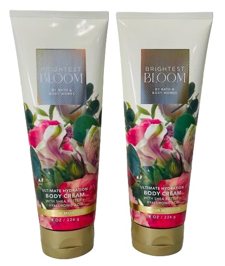 Bath & Body Works Brightest Bloom, flacon 236 ml, hydratation douce et parfum enveloppant.