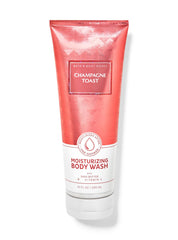 Bath & Body Works Champagne Toast: bouteille douche hydratante, parfum agréable et peau douce.