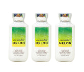 Bath & Body Works Concombre-Melon, flacon-lotion hydratante 24h.