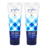 Gingham Bath & Body Works – duo crème corps, emballage élégant.