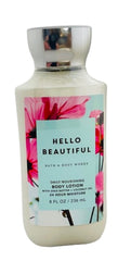 Bath & Body Works Hello Beautiful lotion, flacon 8 oz, hydratation durable et parfum doux