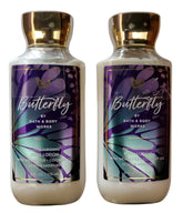 Lotion corporelle Bath & Body Works Butterfly, bouteille 8 oz, hydratation douce pour la peau