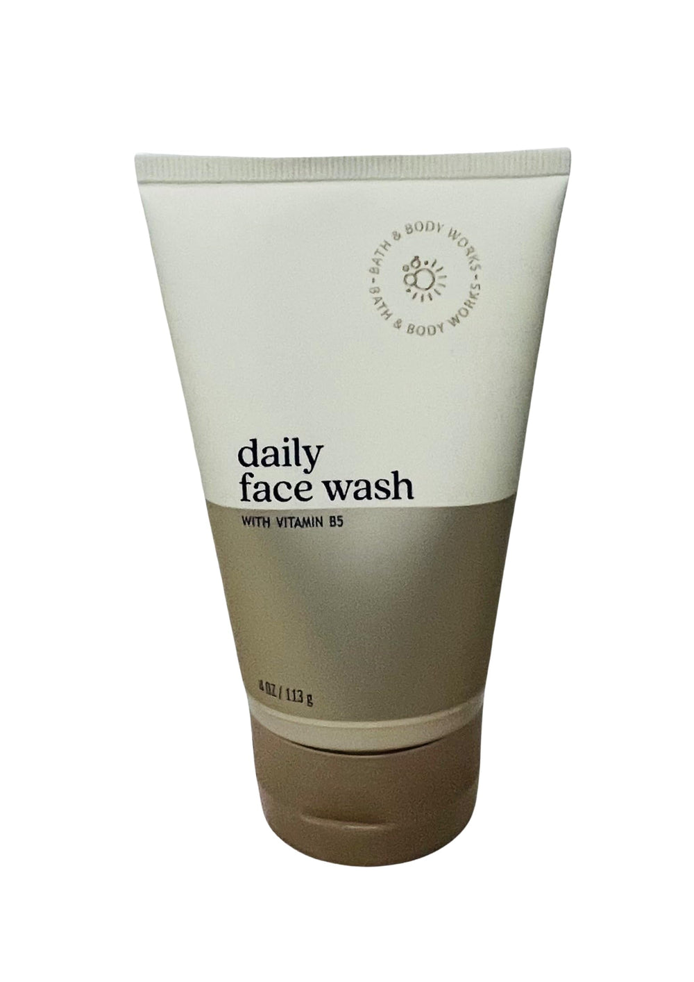 Bath & Body Works nettoyant visage quotidien en flacon, douceur nettoyante.