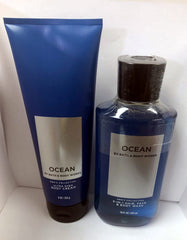Bath & Body Works Ocean parfum cyprès et air marin.