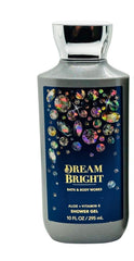 Bath & Body Works Dream Bright – bouteille de gel douche, parfum durable et hydratant.
