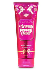 Coffret Bath & Body Works Twisted Peppermint, emballage cadeau idéal.