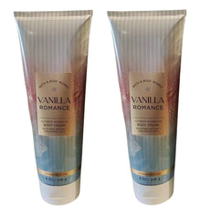 Bath & Body Works Vanilla Romance crème pour le corps : texture crémeuse et hydratation pour la peau.