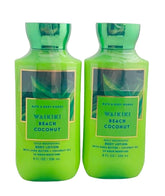 Bath & Body Works Waikiki Coconut – bouteille de lotion 8 oz, hydratation quotidienne.
