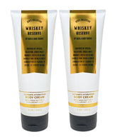 Bath & Body Works Whiskey Reserve Ultimate Hydration Cream front view 2-pack for smooth skin hydration.