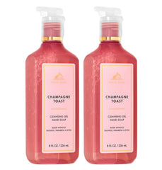 Bath & Body Works Champagne Toast cleansing gel hand soap with rich foam
