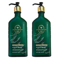 Coffret Bath & Body Works Stress Relief Eucalyptus Spearmint prête à offrir une sensation de calme.