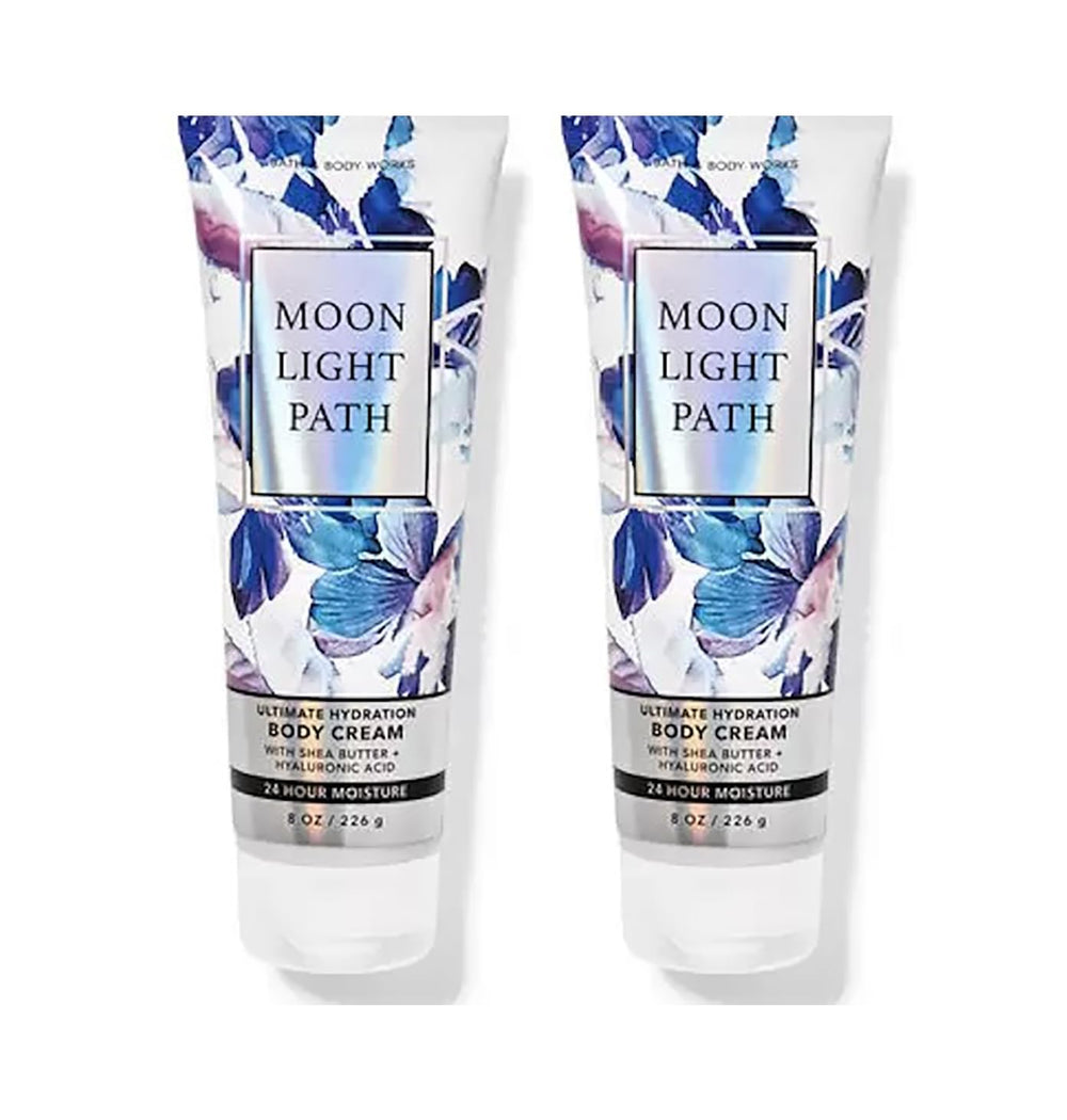 Crème hydratante Bath & Body Works Moonlight Path, hydratation intense et parfum subtil