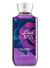 Bath & Body Works Dark Kiss gel douche, flacon – parfum séduisant pour la douche quotidienne.