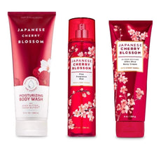 Bath & Body Works Douche hydratante, parfum Fleur de cerisier japonais, hydrate intensément