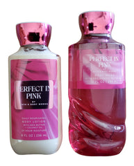 Bath & Body Works Gel Douche Parfait en Rose — bouteille pratique pour parfum durable.