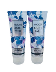 Bath & Body Works Moonlight Path crème-corps, texture veloutée et hydratation durable.