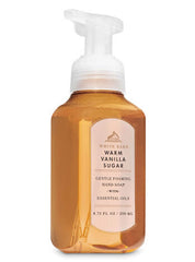 Savon Bath & Body Works vanille chaude et sucre, mousse douce pour les mains, expérience apaisante