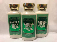 Lotion Bath & Body Works Vanilla Bean Noel — flacon élégant de 8 oz pour hydratation quotidienne