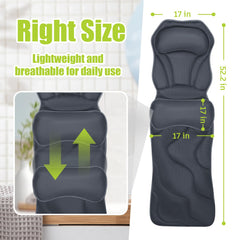 Coussin Bathland avec soutien tête-dos-lombaire pour détente