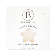 Bathorium Little Charlie Konjac: éponge bébé douce pour peau sensible