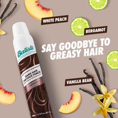 Batiste Divine Dark – résidu nul sur les cheveux foncés.