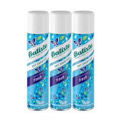 Batiste Dry Fresh 3-pack display for a quick refresh between washes.