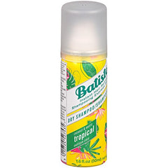 Batiste Shampoing sec Tropical — poudre absorbante qui contrôle l’excès de sébum.